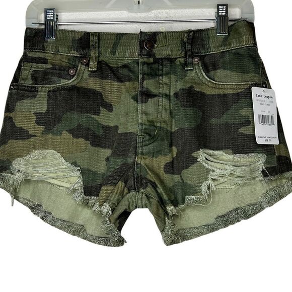 We The Free Camouflage Shorts nwt‎ - Picture 1 of 8